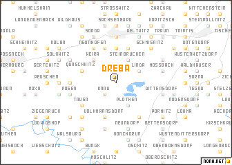 map of Dreba