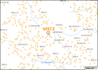 map of Drece
