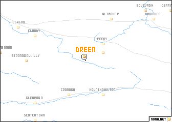 map of Dreen