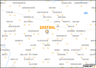 map of Drefahl