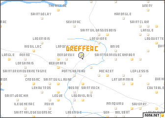 map of Drefféac