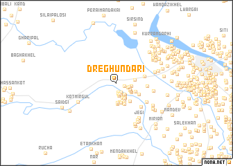 map of Dreghundari