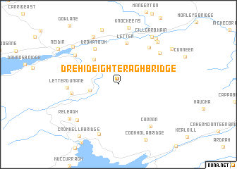 map of Drehideighteragh Bridge