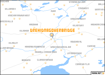 map of Drehidnagower Bridge