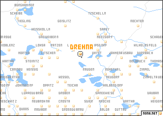 map of Drehna