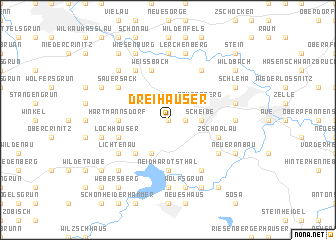 map of Dreihäuser