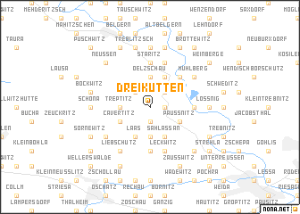 map of Dreikutten