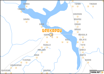 map of Drekapou