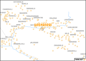map of Dre Mānrai