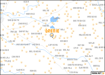map of Drenie