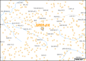 map of Drenjik