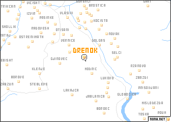 map of Drenok