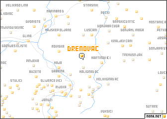 map of Drenovac