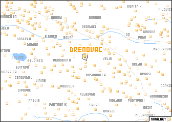 map of Drenovac