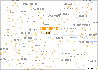 map of Drenovac