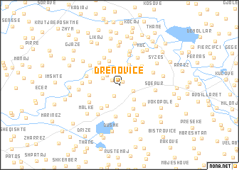 map of Drenovicë