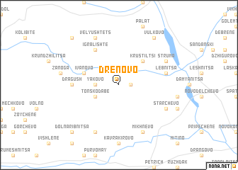 map of Drenovo