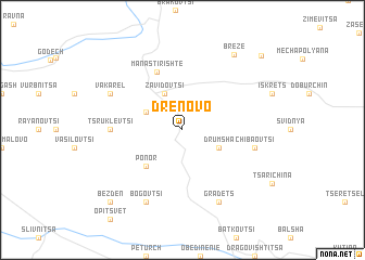 map of Drenovo