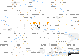 map of Drensteinfurt