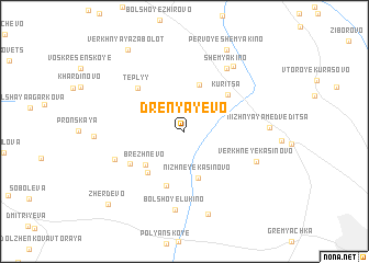 map of Drenyayevo