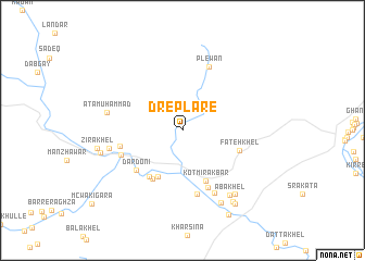 map of Dreplare