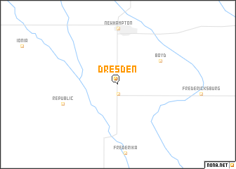 map of Dresden