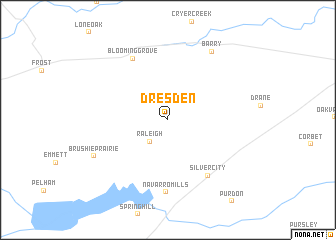 map of Dresden