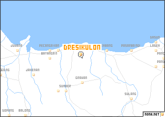 map of Dresikulon