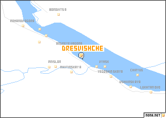 map of Dresvishche