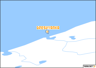 map of Dresvyanka