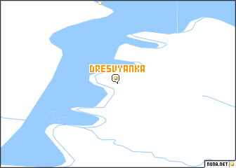 map of Dresvyanka