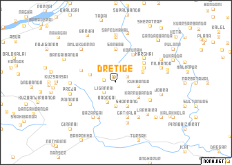 map of Dre Tige