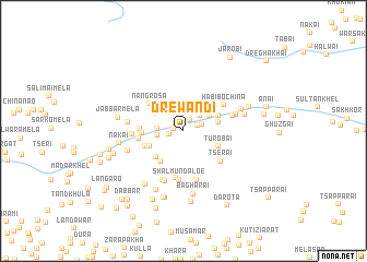 map of Drewandi