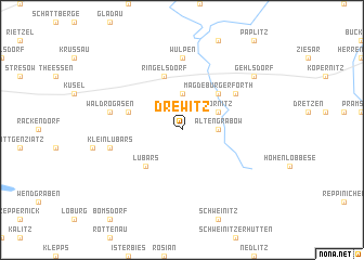 map of Drewitz