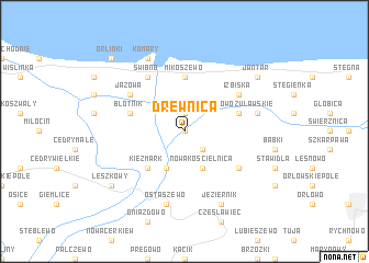 map of Drewnica