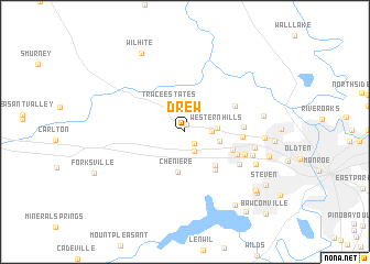 map of Drew