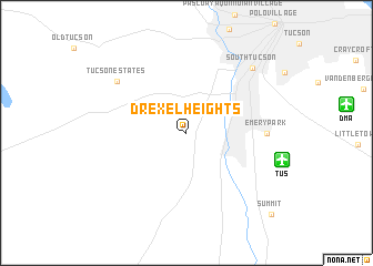 map of Drexel Heights