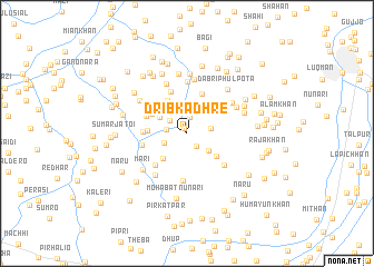 map of Drib Kadhre