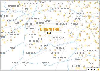 map of Drib Mitho