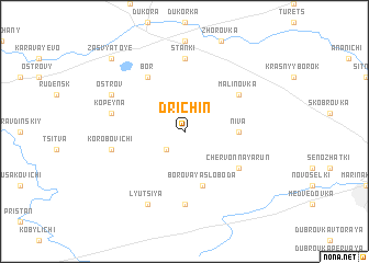 map of Drichin