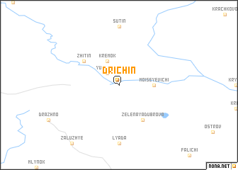 map of Drichin