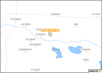 map of Driehoek