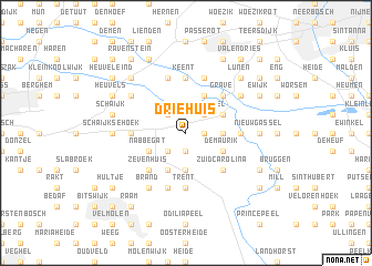 map of Driehuis