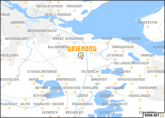 map of Driemond