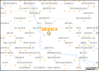 map of Driesch