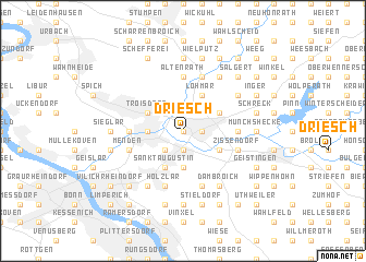 map of Driesch