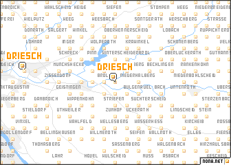 map of Driesch