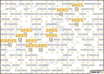 map of Dries