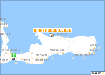 map of Driftwood Village