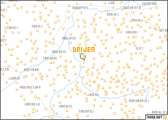 map of Drijen